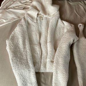 Skims cozy sweater and tank